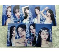 DUE VOLTE JAPAN DIVE JPFC ONCE POB OFFICIAL A5 POST CARD SET COMPLETO Set di 9