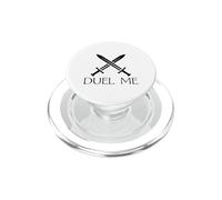 Duel Me Spada Combattimento Cavaliere Medievale Europeo Divertente PopSockets PopGrip per MagSafe