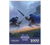 Duel Puzzle 1000 Pezzi Idea Regalo Uomo E Donna Perfetto Per Appassionati Di Puzzle Esperti Per Adulti E Bambini A Partire Da 12 Anni38x26cm/1000pcs