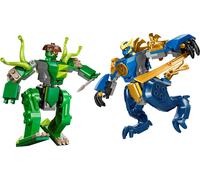 Lego Ninjago 71853 Duello con il Drago-Mech di Jay con Minifigure di Jay e Mostr