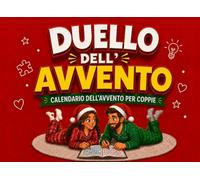Duello dell'Avvento - Calendario dell'Avvento per Coppie: 24 Giorni di Sfide, Quiz e Giochi 1 contro 1 per Ridere Insieme. Chi sarà il Campione di Natale? | Regalo di Natale per Lui e Lei