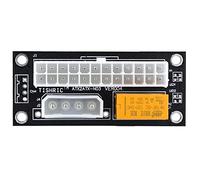 Duendhd 10 pezzi PSU Alimentatore di rete Sync Adattatore Add2Psu ATX 24Pin a 4Pin Molex Connettore Riser Card Mining BT (4PIN)