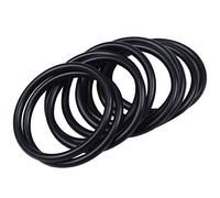 Duendhd 10 rondelle di tenuta O-Ring in gomma nera 38 x 3 x 32 mm