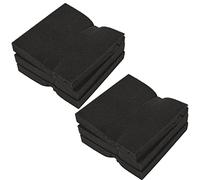 Duendhd 12pcs 30X30X4CM Insonorizzazione Schiuma Acustica Piastrelle Rumorose