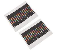 Duendhd 2 per imparare a suonare con nota per il pettine della tastiera, adatto per chitarra elettrica, chitarra acustica