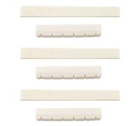 Duendhd 3 x parti di chitarra bianca 6 corde chitarra classica ponte e dado set