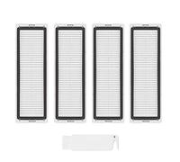 Duendhd 4 filtri HEPA per aspirapolvere W10 robot pulitore parti filtro con tettuccio per uccelli