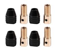 Duendhd 4X Mini 0.3-3.5mm per Mini Trapano Elettronico Mandrino Bit Tool Set Universale