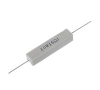 Duendhd 5 pezzi 5% resistenza avvolgimento in cemento ceramico da 10 W Watt 15 ohm