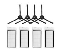 Duendhd 8 pezzi applicabili per robot spazzatrice EVE Plus busti principali lati busti di pulizia Hepa sacchetti accessori set