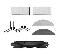 Duendhd 9 Pezzi Pezzi Principale Lato Boccoli Mop Panno Filtri per Aspirapolvere R1 Accessori