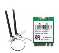 Duendhd BCM94360NG Adattatore Wireless M.2 Desktop Kit Hackintosh NGFF Scheda WiFi 1200Mbps Bluetooth 4.0
