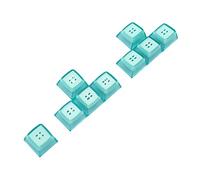 Duendhd EMA WASD freccia direzionale retroilluminati per Cherry MX Switches Tastiera meccanica, Blu