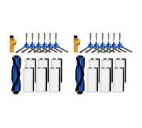 Duendhd Kit di ricambio compatibile Robovac 11S Robovac 30 accessori, filtri per vuoto, spazzole laterali, spazzole rotanti, confezione da 28