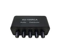 Duendhd Mixer Audio Stereo 1 Ingresso 5 Uscite Multi-Canale Sorgente Audio Distributore Interfaccia RCA per Amplificatori