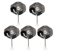 Duendhd Movimento 'orologio, 5Pcs SL68 Quarzo Orologio Movimento Accessori Riparazione Parti di Ricambio, Nero