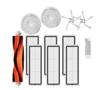 Duendhd Parte dell'aspirapolvere per aspirapolvere W10/W10 Pro, filtro HEPA, seni principali, lati