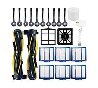 Duendhd Schiuma di polvere filtro Hepa principali rulli lati set di busti per IQ R101Ae RV1001Ae R101 RV1001 robot aspirapolvere parti