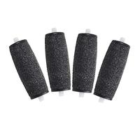 Duendhd Set di 4 testine per rullo di ricambio per macchina per pedicure a piede elettrico liscio di velluto che rimuove i calli della pelle morta strumento per la cura dei piedi