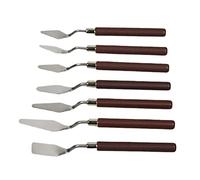 Duendhd Set di Coltelli per Pittura un Olio da 7 Pezzi, per Pittura un Olio, Spatola per Pittura un Olio, Strumenti per La Pittura Acrilica un Olio per La Miscelazione Colori