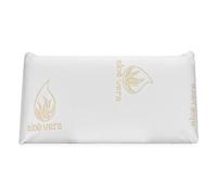 DUÉRMETE ONLINE - Cuscino viscoelastico Aloe Vera Visco | Massimo comfort ed eccellente adattabilità con proprietà antistress | 75 x 40 cm
