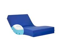 Duérmete Online - Materasso viscoelastico ad alta resilienza ignifugo, rivestimento impermeabile, igienico e durevole, 105 x 200 cm