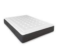 DUÉRMETE ONLINE Materasso viscoelastico Bio Nature, ecologico, Durezza e comfort ottimali, compattezza medio-alta, antiacaro, antibatterico e ipoallergenico, bianco, 150 x 190 cm