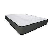DUÉRMETE ONLINE Materasso viscoelastico Elda, rigido e confortevole, antiacaro e antibatterico, viso inverno/estate, altezza 22 cm, 105 x 200