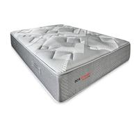 Duérmete Online Materasso viscoelastico Hybrid Box con Nucleo a Molle insacchettate, Spessore 26 cm, Memory Foam, Bianco, 140 x 190 cm