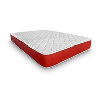 DUÉRMETE ONLINE Materasso viscoelastico Lite Reversibile | Stabile e Confortevole, Altezza 23 cm, Faccia Invernale/Estiva, Poliuretano Antiacaro e Antibatterico, Bianco, 135 x 180
