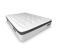 Duérmete Online Materasso viscoelastico Nature Biogel | Altezza 24 cm | Comfort massimo | Tessuto termoregolatore, Bianco, 90 x 200