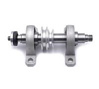 DUESI Pratico albero mandrino filettatura M14 lunghezza albero puleggia 170 mm fai da te legno tornio paletta Fit Chuck K01-65 K02-65/50 strumento