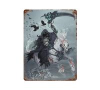DUETFGBL Game Darksiders 2 PosterWall Decor Art Metal Tin Poster Modern Bar Decorations40x30cm