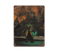 DUETFGBL Game Darksiders II PosterWall Decor Art Metal Tin Poster Modern Bar Decorations40x30cm