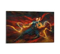 DUETFGBL Poster decorativo da parete su tela, motivo: Doctor Strange Pose, poster decorativo moderno per camera da letto, 30 x 45 cm