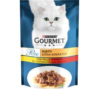 Duetti di carne con manzo e pollo Purina Gourmet Perle