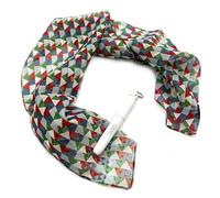 DUEV Flag Idea Regalo Idea Regalo Bracciale Donna e Uomo Originale Tessuto Personalizzabile Italy Italia Moda Foulard Bandana Collana. Regalo Anniversario Laurea Compleanno San Valentino