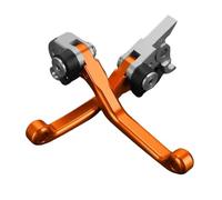 DUEYUU pezzi di pit bike Leva freno frizione per moto per TDR240 per TDR 240 1988 1989 1990(Arancia)