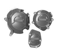 DUEYUU Protezioni Laterali Motore Moto per Moto per Il Motore Statore Caso Coperture Protezioni Secondario per Kawasaki Z900RS Z900 RS SE per Cafe ABS 2019 2020 2021 2022 2023 2024(Carbon Pattern)