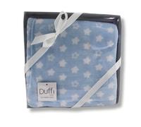 Duffi Coperta Coralina "Stampa" - Stelle - (1 pezzo) 80 x 110 cm. 1 pezzo 440 g.