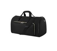 Duffle Garment Bag - Travel Garment Bag, Garment Carry Bag | Suit Carrier Travel Bags, 2 in 1 Carry Convertible Duffle Garment Bag, Suitcase Suit Business Travel Bag for Men Women, Nero , vedi