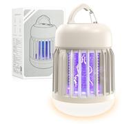 Dufuso Lampada Anti Zanzara con 3 Colori di Luci LED, 2500V 14.8W 2 in 1 Zanzara Elettrica, UV Lampada Uccisione Mosca Elettrica Interna