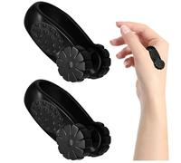 DUGEGAYL Clip per digitopressione,2Pcs Efficace per Perdita di Peso, Emicrania, Attacchi di Panico - Eleganti Anelli da Massaggio per Le Dita