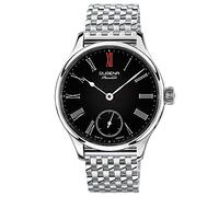 Dugena 3 Herren-Guarda EPSILON manuale analogica avvolgimento in acciaio inox 7090057