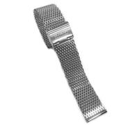 Dugena Cinturino, Cambiare Banda, Ampiezza 20mm Milanese Acciaio Inox
