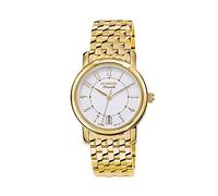 Dugena Orologio da polso da donna Rondo Petit Arabica, al quarzo, cassa in acciaio inox, vetro zaffiro, cinturino in acciaio inox, doppia chiusura a pressione, 5 bar