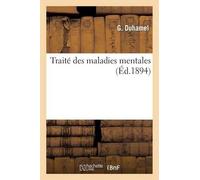 Duhamel Dagonet Henri Dagonet Traité Des Maladies Mentales (Tascabile) Sciences