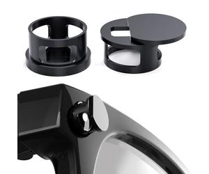 DuHeSin Confezione da 2 Blocchi di Luce LED per Occhiali Ray Ban Meta, Completamente bloccati e Invisibili, compatibili con Occhiali Intelligenti Way-farer, Oakley, Skyler e Headliner