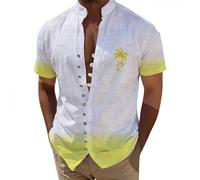 DUHGBNE Camicia Rossa Uomo Polo Uomo Manica Corta Cotone Regular Abbigliamento Running Primavera Collo Coreana Mens Camicia Summer Traspiranti R Polo Estiva