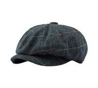DUHGBNE Cappello da uomo in stile vintage inglese, con giornale per bambini, classico, scozzese, cappello da autista, cappello da artista, cappelli francesi da uomo